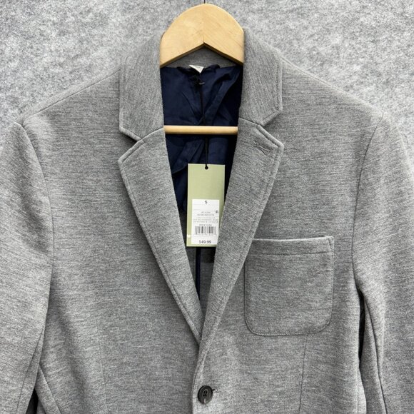 Goodfellow & Co Men's Kenwood Blazer, Knit Comfort, Heather Grey, Size S, NEW - Picture 2 of 11